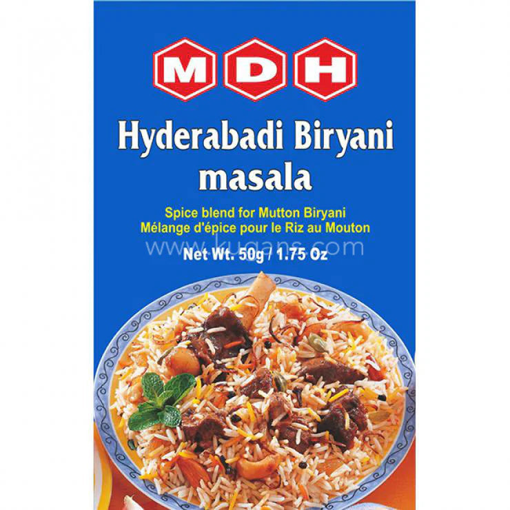 Buy cheap Mdh Hyderabadi Biryani Masala 50g Online