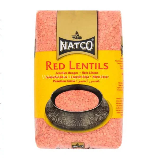 NATCO RED LENTILS POLISHED