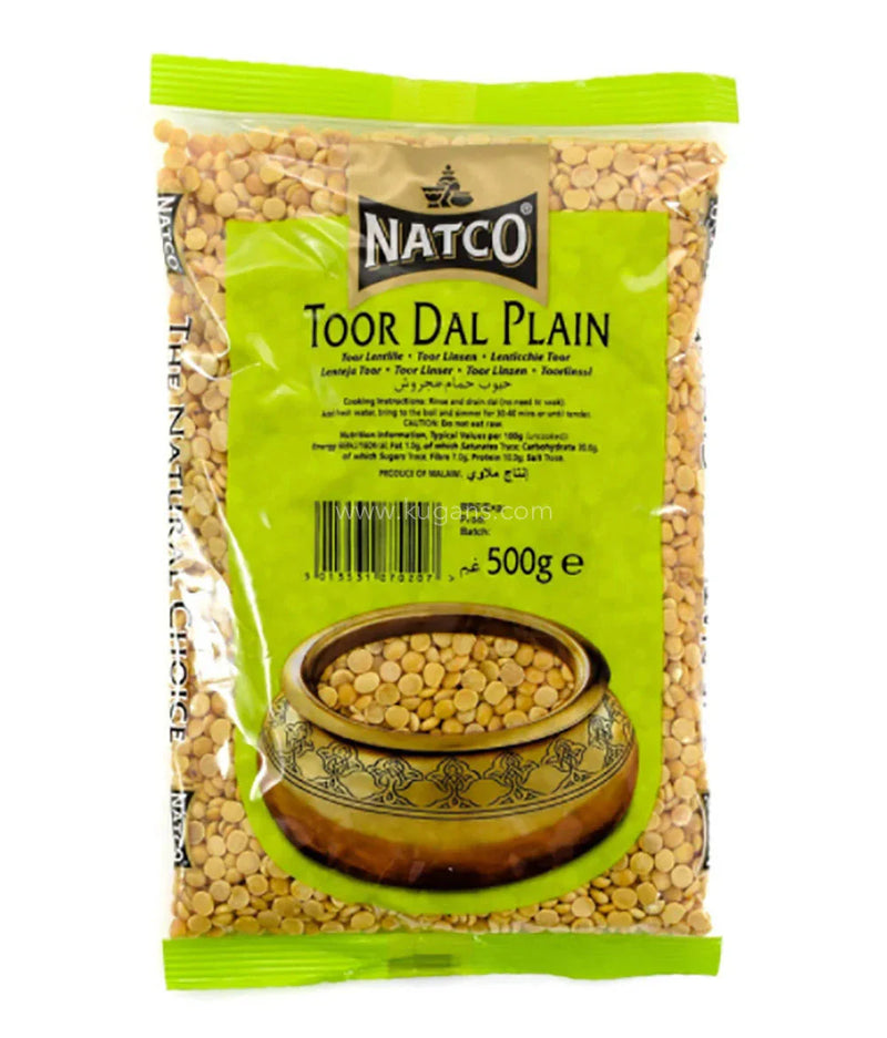 NATCO TOOR DAL PLAIN 500G