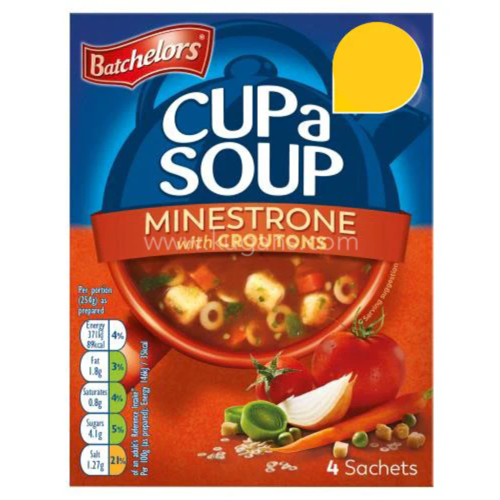 Buy cheap Batchelors Cup A Soup Minestrone - Croutons 81g Online