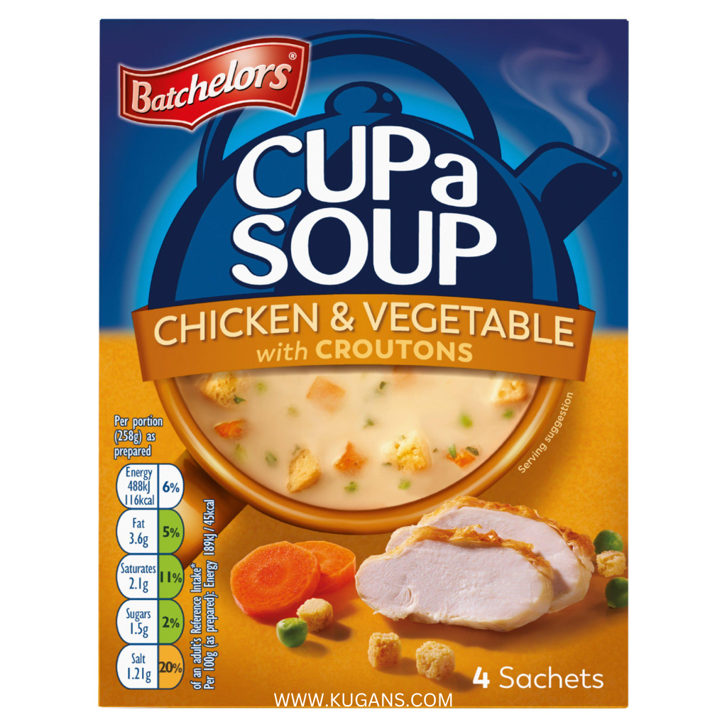 Buy cheap Batchelors Cup A Soup Chicken & Vegetable - Croutons 110g Online