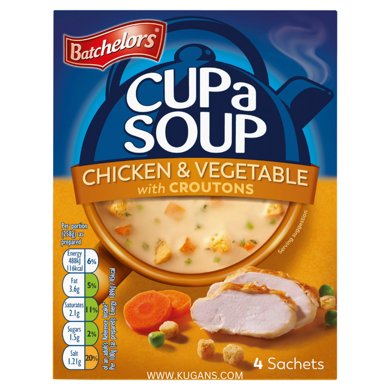 Batchelors Cup A Soup Chicken & Vegetable - Croutons 110g