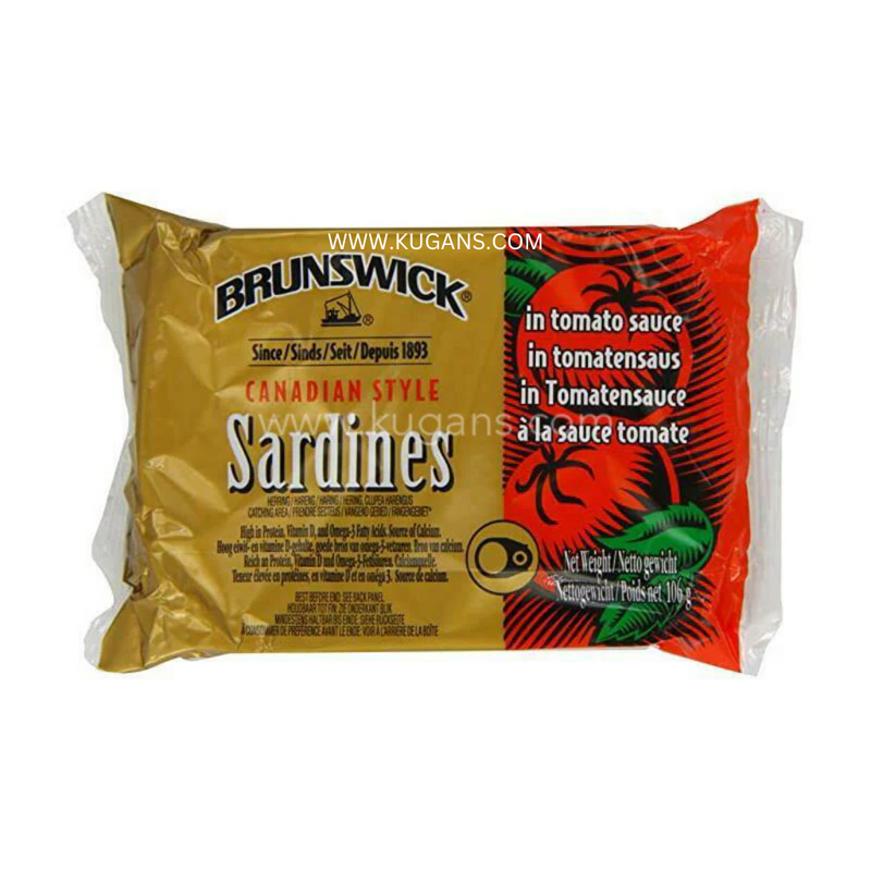 Brunswick Sardines In Tomatos 106g
