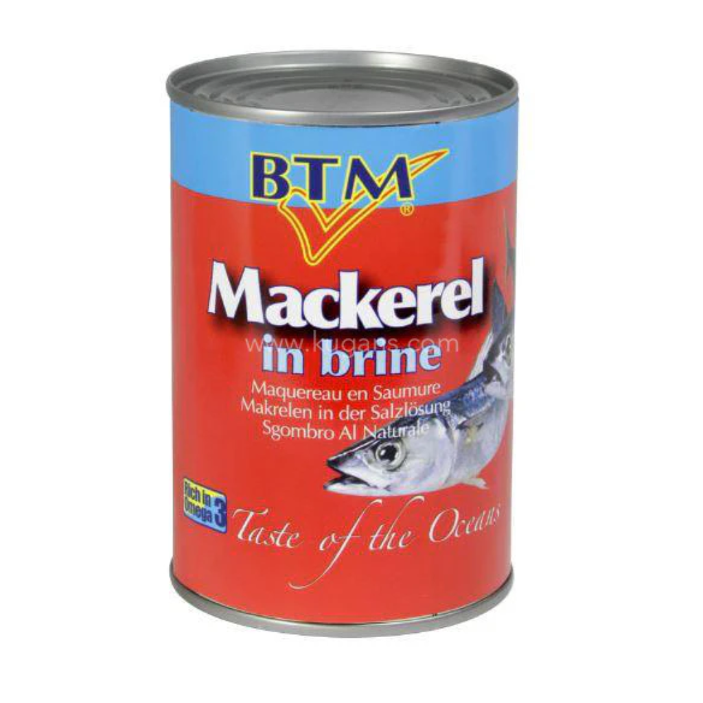Buy cheap Btm Mackerel In Brine 425g Online