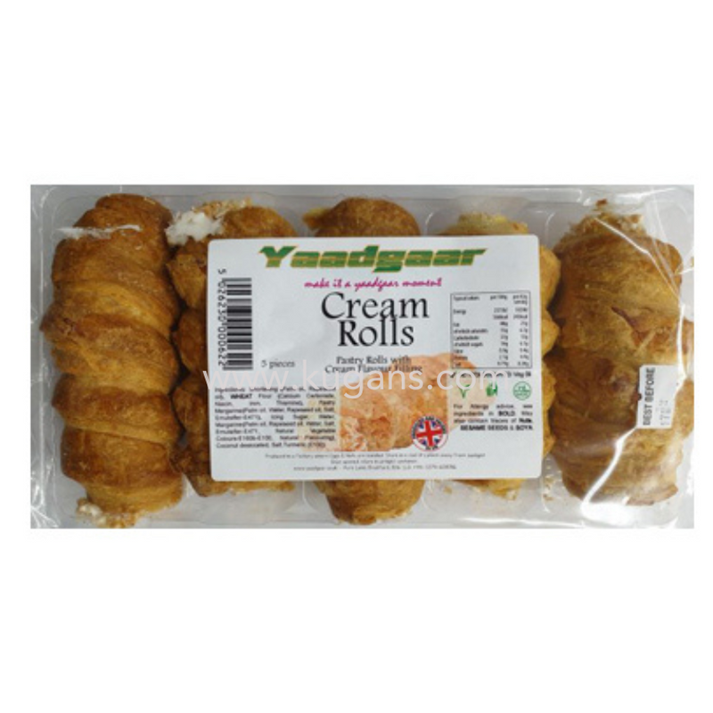 YAADGAAR CREAM ROLLS 5PCS