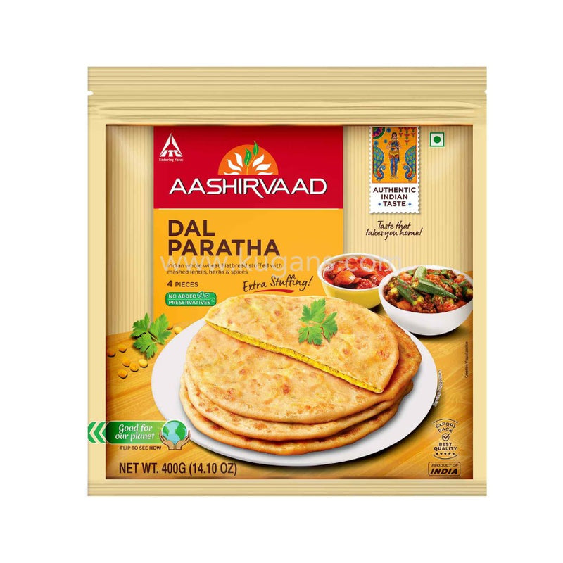 AASHIRVAAD DAL PARATHA 400G