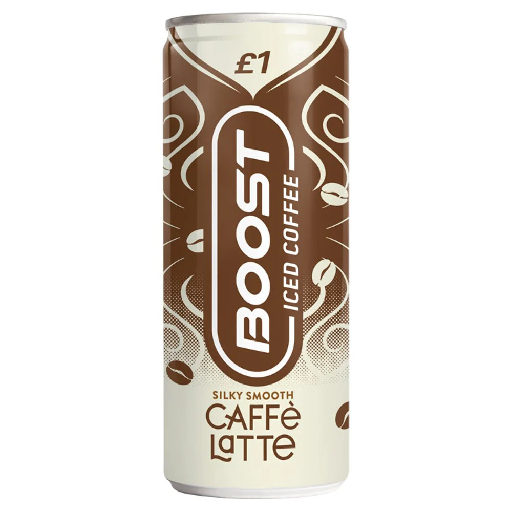 Buy cheap Boost Iced Coffee Caffe Latte 250ml Online