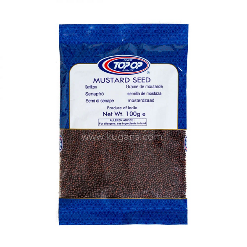 Top Op Mustard Seed Brown 100g