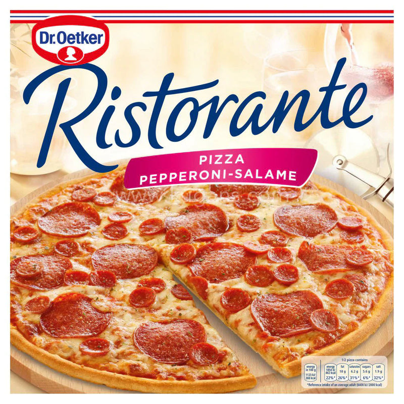 DR OETKER PEPPERONI SALAME PIZZA