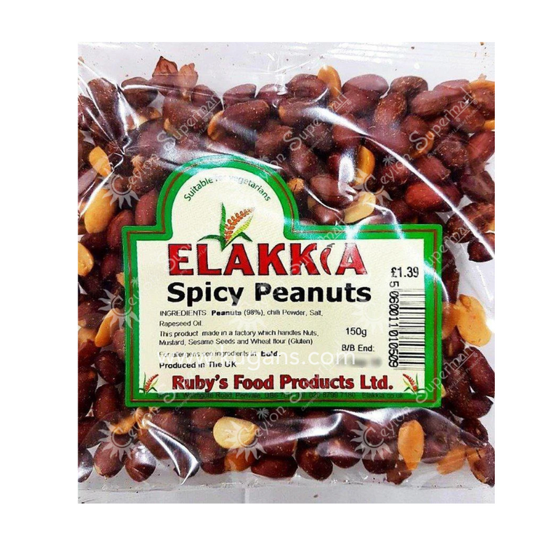 ELAKKIA SPICY PEANUTS 150G