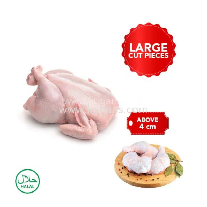 FRESH B CHICKEN SKIN ON LARGE