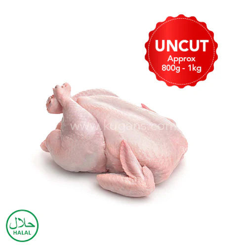 FRESH W CHICKEN SKIN ON UNCUT