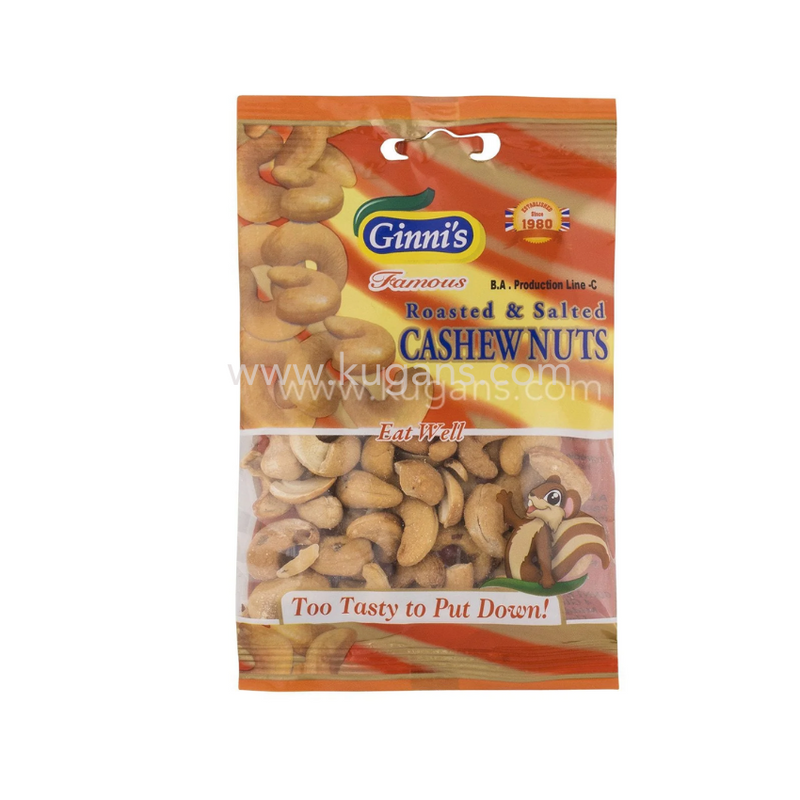 GINNIS CASHEW NUTS 175G