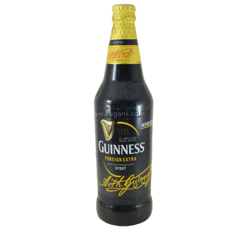 GUINNESS  EXTRA STOUT 600ML