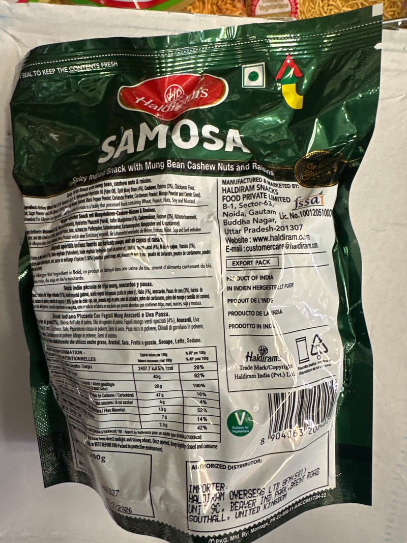 HALDIRAMS SAMOSA 200G