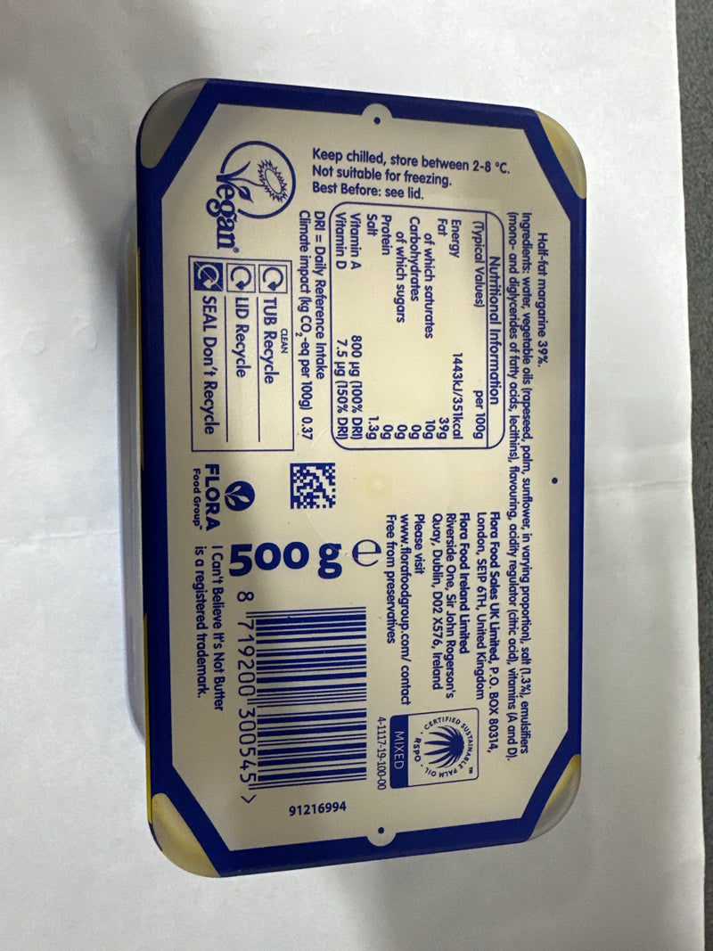 I CANT BELIEVE BUTTER 500G