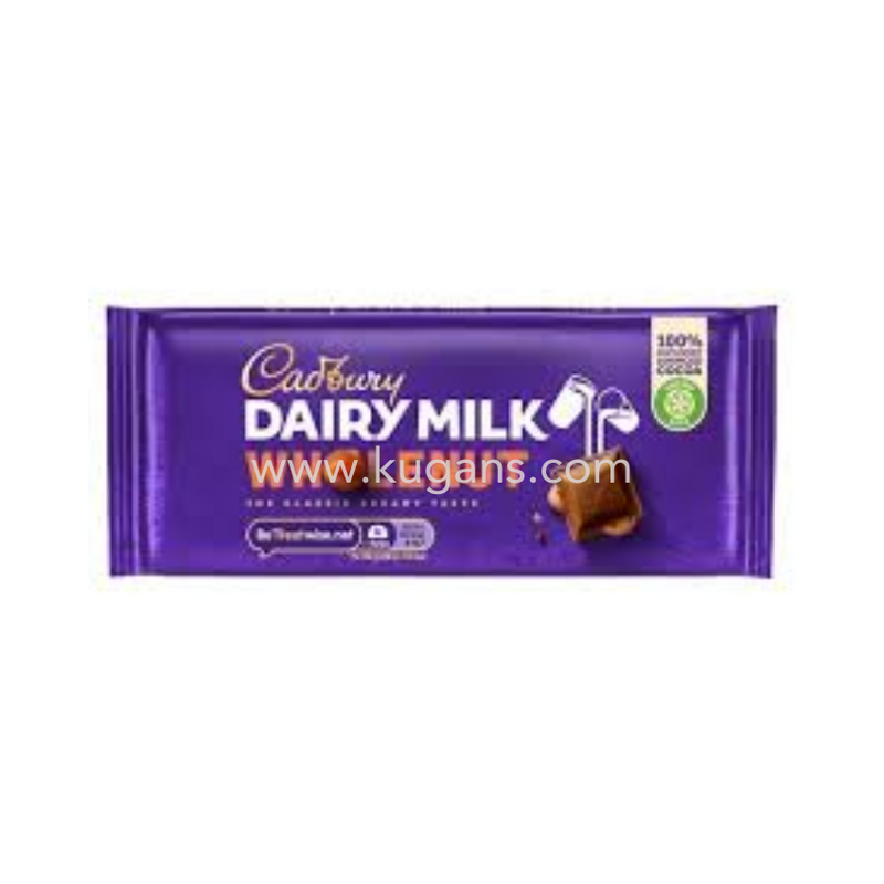 CADBURY DAIRY MILK W.NUT 120G