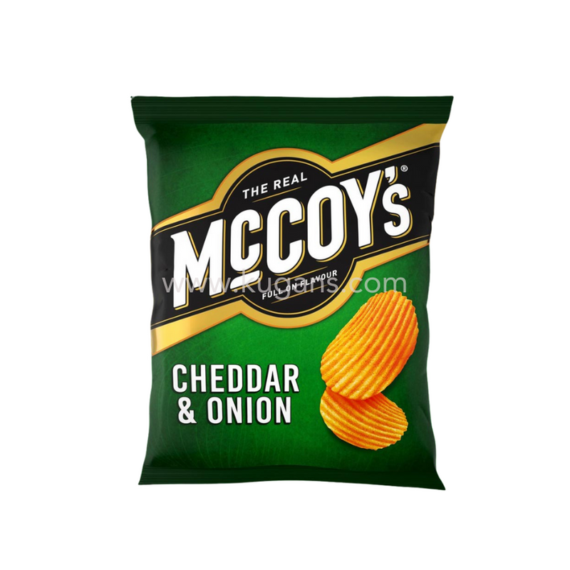 MCCOYS CHEDDAR & ONION 65G