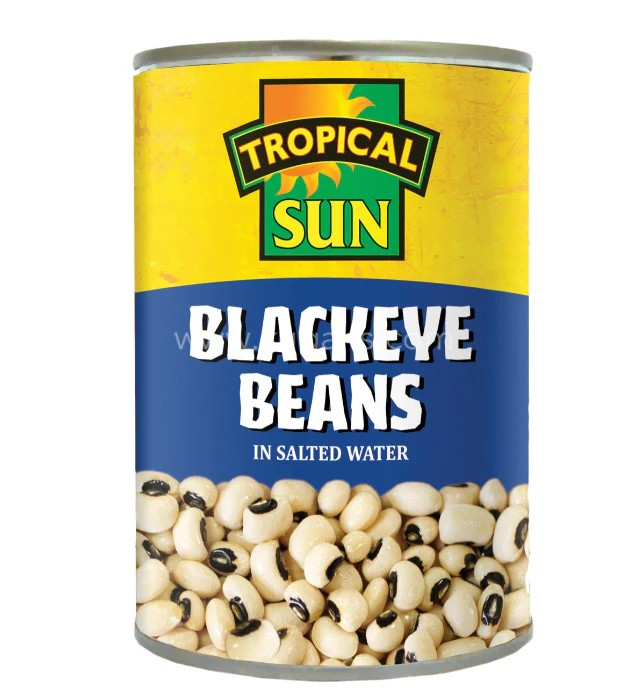 Tropical Sun Black Eye Beans 400g