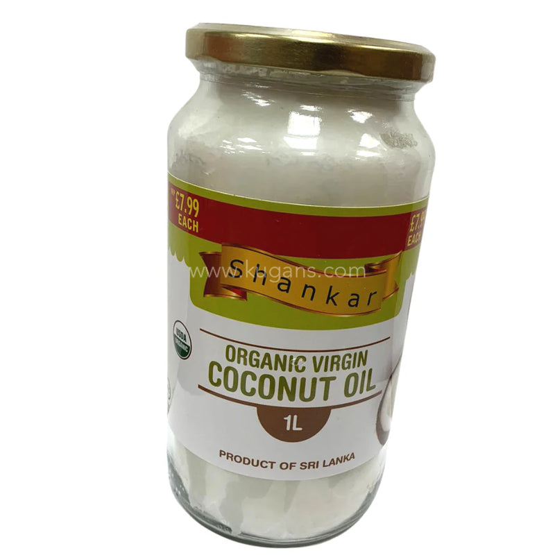 SHANKAR ORG COCONUT OIL 1LTR