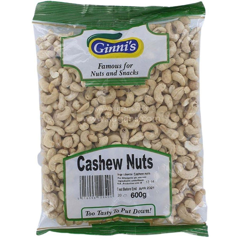 GINNIS CASHEW NUTS 600G