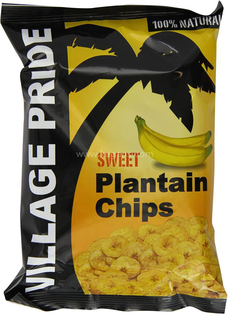 VILAGE PLANTAIN CHIPS SWEET