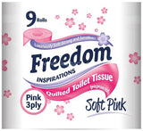 Buy cheap FREEDOM TOILET ROLL SOFT PINK Online