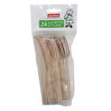 Buy cheap Caroline Wooden Cutlery Mixed Online