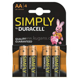 Buy cheap DURACELL AA 4S Online