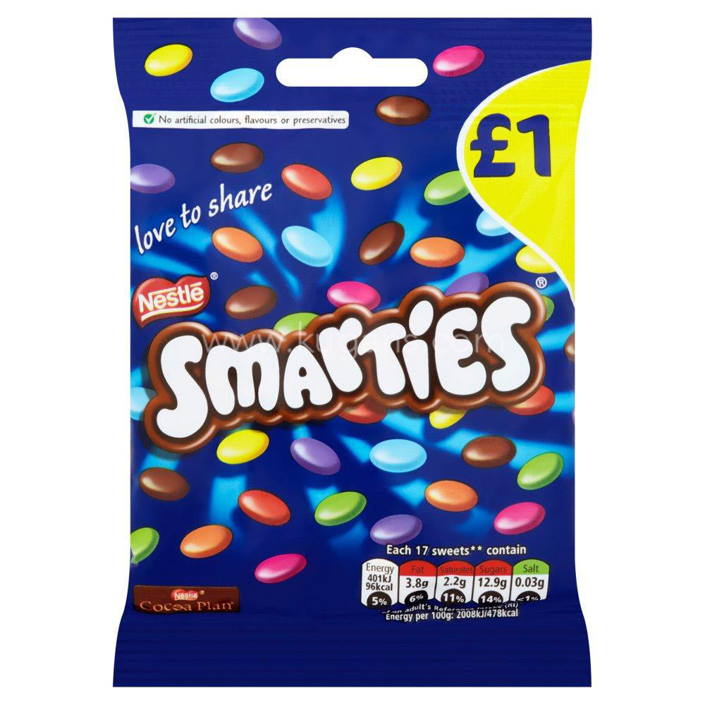 Buy cheap Smarties 100g Online