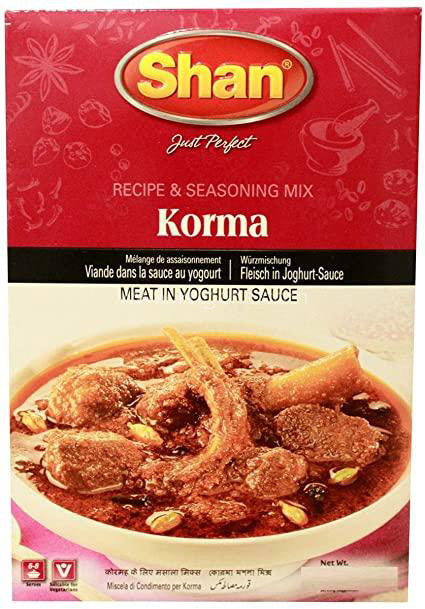 SHAN KORMA CURRY MIX 50G