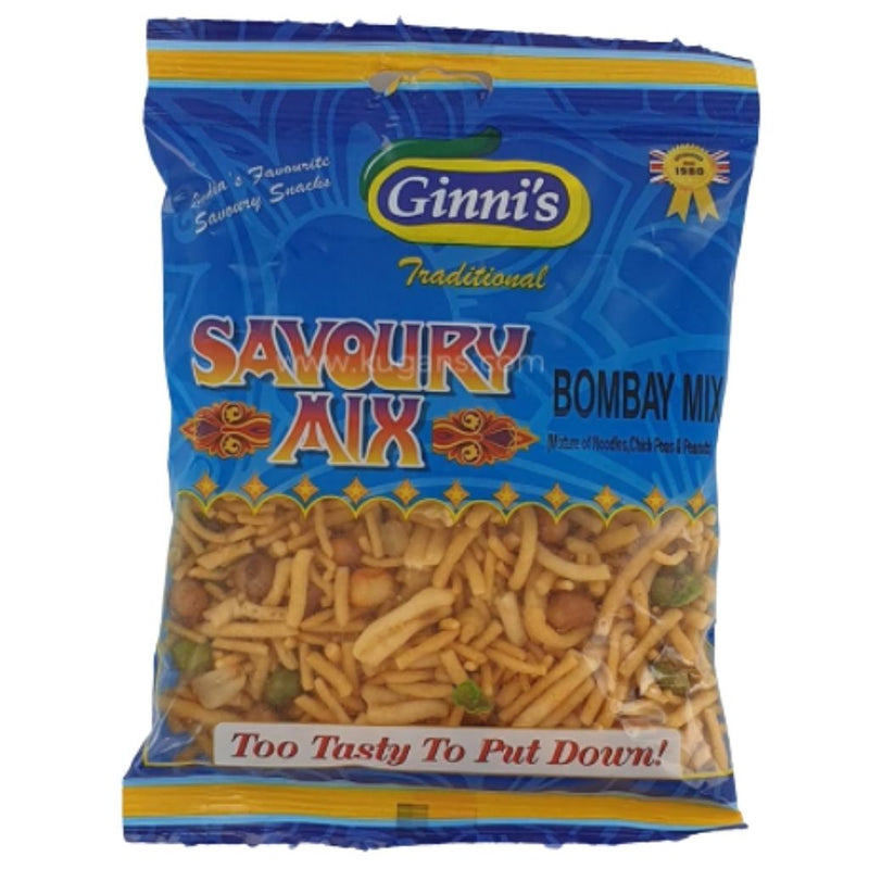 GINNIS SAVOURY BOMBAY MIX 120G