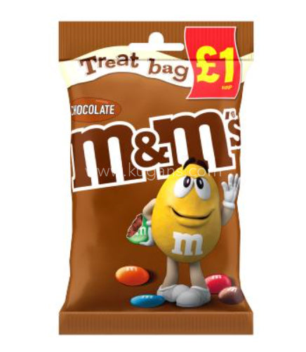 Buy cheap M&ms Crispy Treat Bag 77g Online