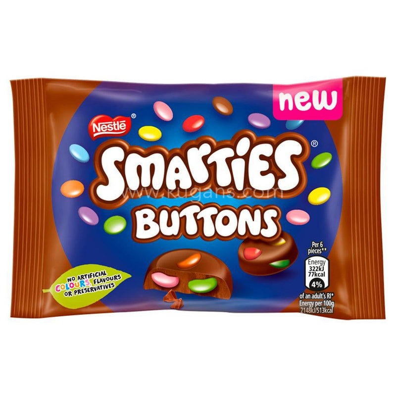SMARTIES BUTTONS MILK 32.5G