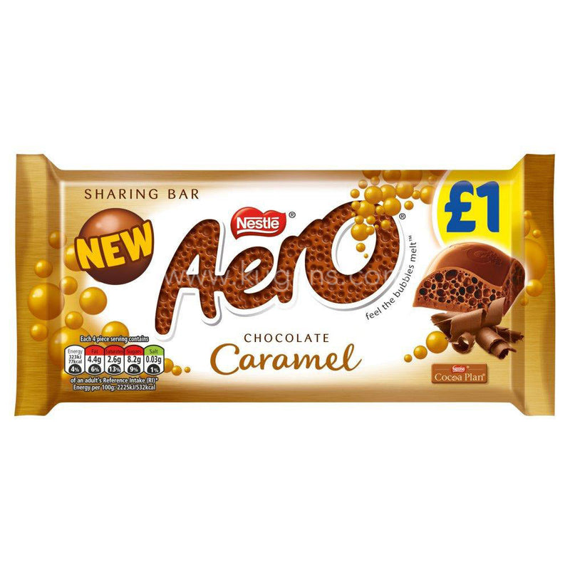 NESTLE AERO CHOCO CARAMEL 200G