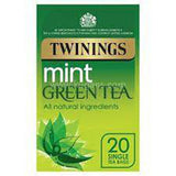 Buy cheap TWININGS MINT GREEN TEA 20S Online