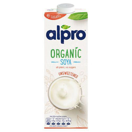 Buy cheap Alpro Organic Soya Milk 1 Litre Online