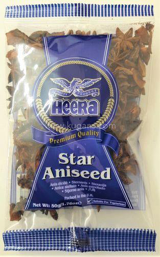 HEERA STAR ANISEED WHOLE 50G