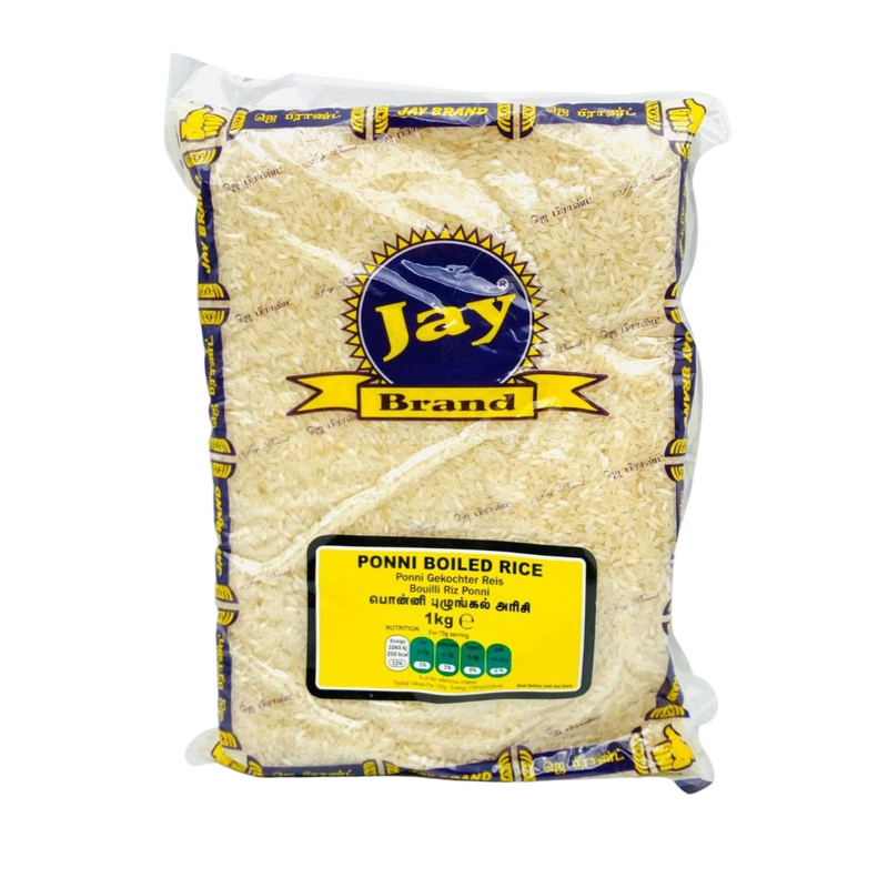 JAY PONNI BOILED RICE 1KG