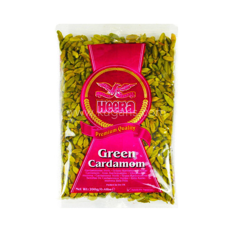 HEERA GREEN CARDAMOMS 200G