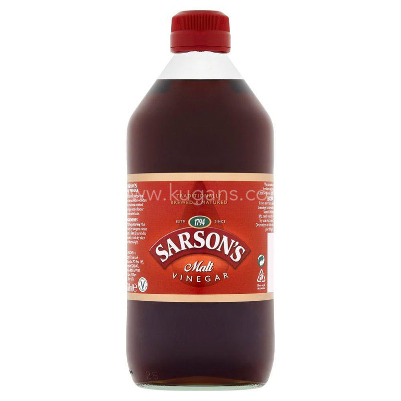 SARSONS BROWN MALT VINEGAR