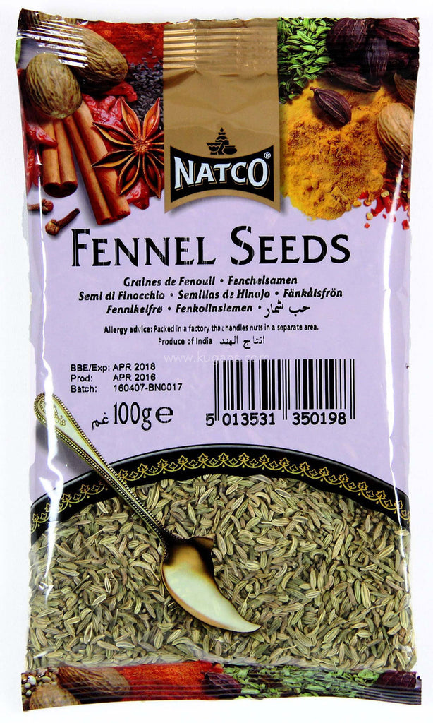 Buy cheap Nacto Fennel Seeds 100g Online