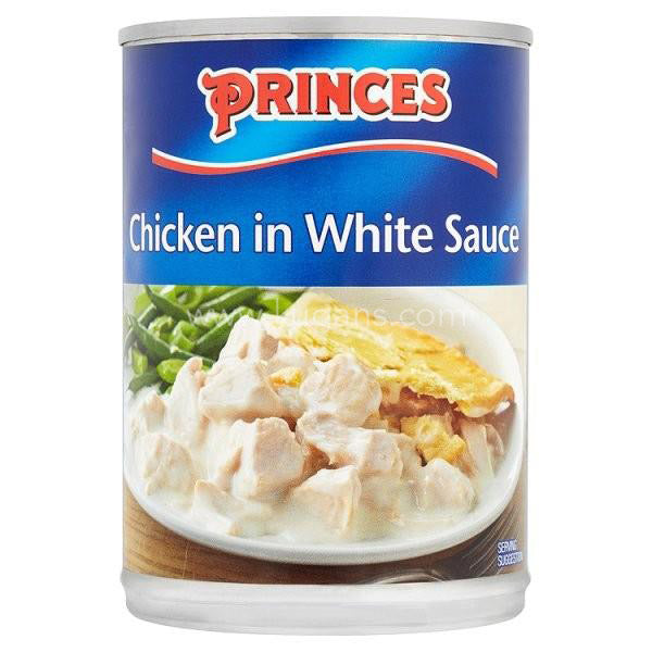PRINCES CHICKEN IN WHITE SAUCE