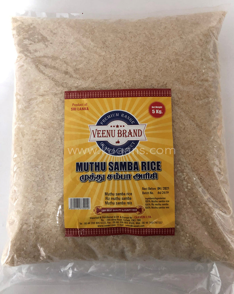 Veenu Brand Muthu Samba 5kg
