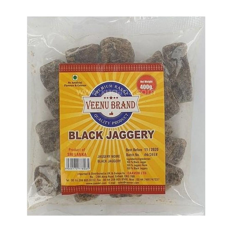 VEENU BLACK JAGGERY 400G