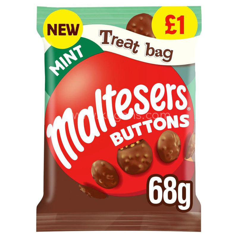 MALTESERS MINT BUTTONS 68G
