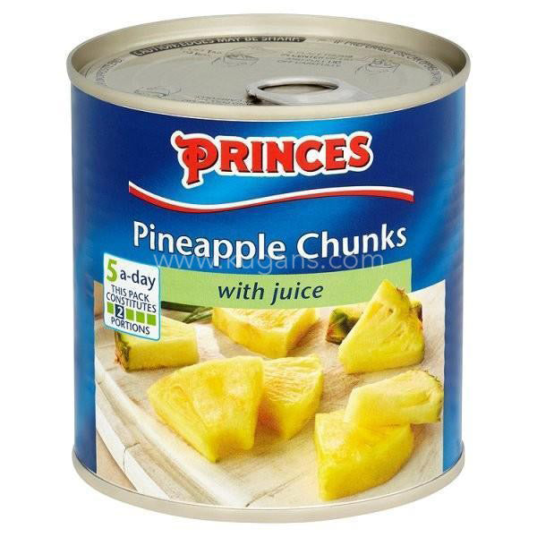 PRINCES PINEAPPLE CHUNKS 432G