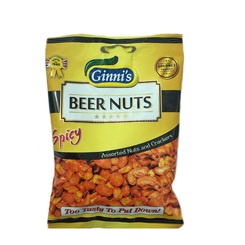 GINNIS BEER NUTS PEANUTS 120G