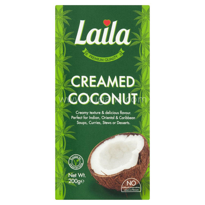 LAILA CREAMED COCONUT 200G