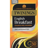 Buy cheap TWININGS ENGLISH BREAKFAST 50S Online